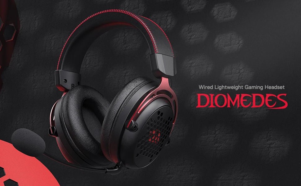 H386 Diomedes Wired Gaming Headset – 7.1 Surround Sound & 53MM Drivers - ZNOVOTECH