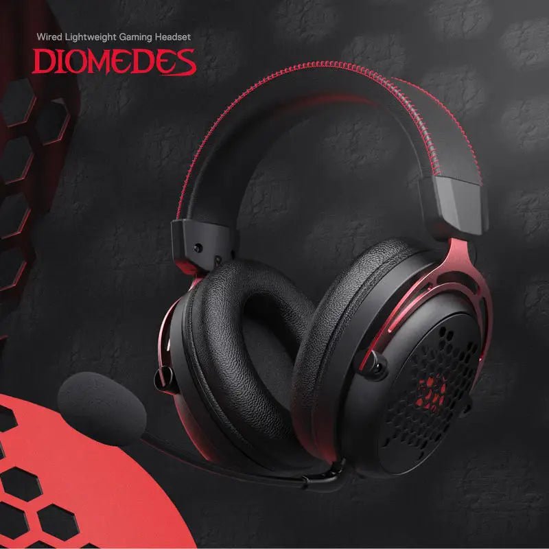 H386 Diomedes Wired Gaming Headset – 7.1 Surround Sound & 53MM Drivers - ZNOVOTECH