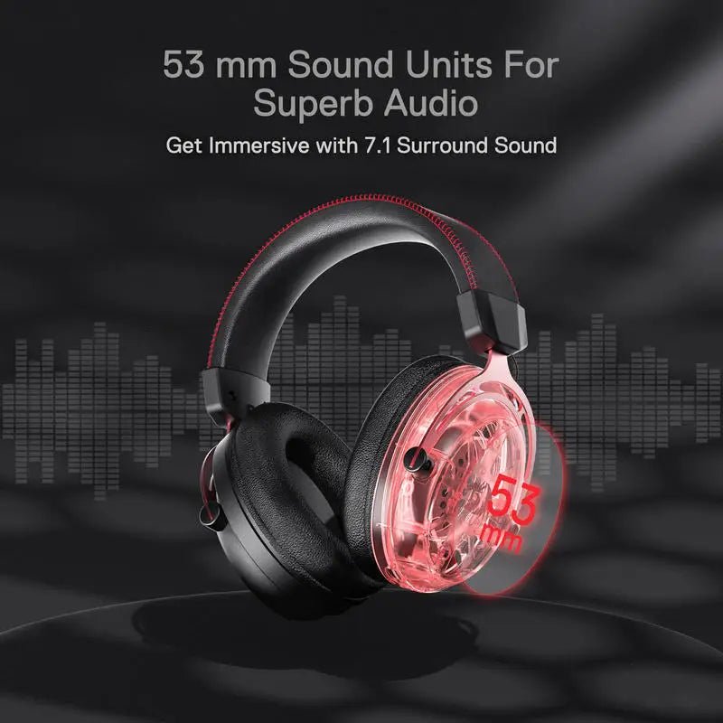 H386 Diomedes Wired Gaming Headset – 7.1 Surround Sound & 53MM Drivers - ZNOVOTECH