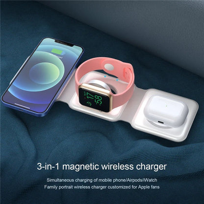 100W Mini Foldable Wireless Charger | Qi - Compatible Portable Charging Pad - ZNOVOTECH