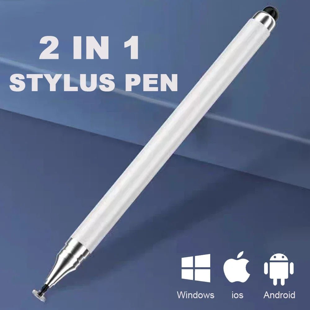 2 - in - 1 Stylus Pen | Touch & Drawing Pencil for iPad, iPhone, Android & Tablets - ZNOVOTECH