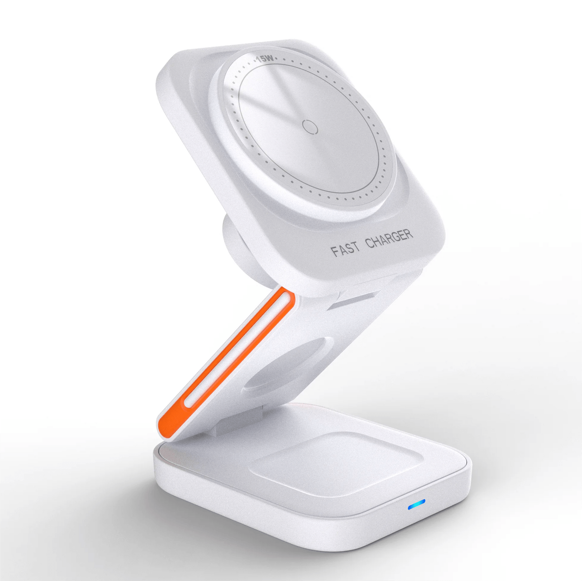 3 - in - 1 Foldable Wireless Charging Station | MagSafe Compatible for iPhone, AirPods & Apple Watch - ZNOVOTECH