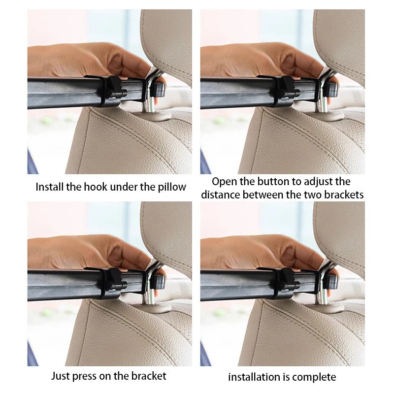 Adjustable Car Headrest Tablet/Phone Holder - ZNOVOTECH