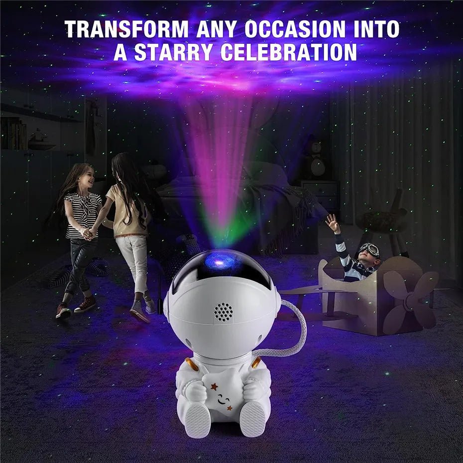 Astronaut Star Galaxy Projector | Remote Control & Multiple Light Modes - ZNOVOTECH