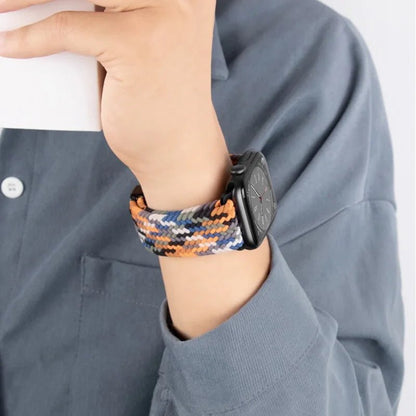 Braided Magnetic Apple Watch Band | Stretchy, Breathable, and Stylish - ZNOVOTECH