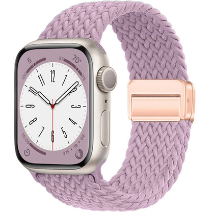 Braided Magnetic Apple Watch Band | Stretchy, Breathable, and Stylish - ZNOVOTECH