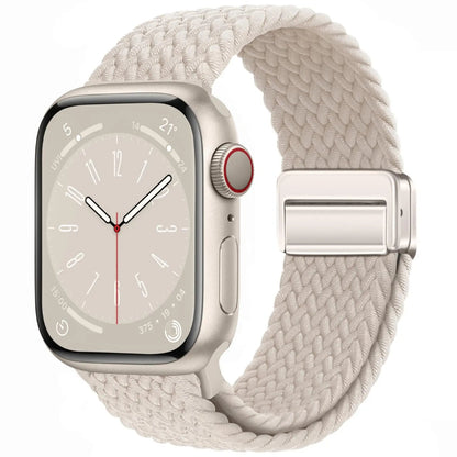 Braided Magnetic Apple Watch Band | Stretchy, Breathable, and Stylish - ZNOVOTECH