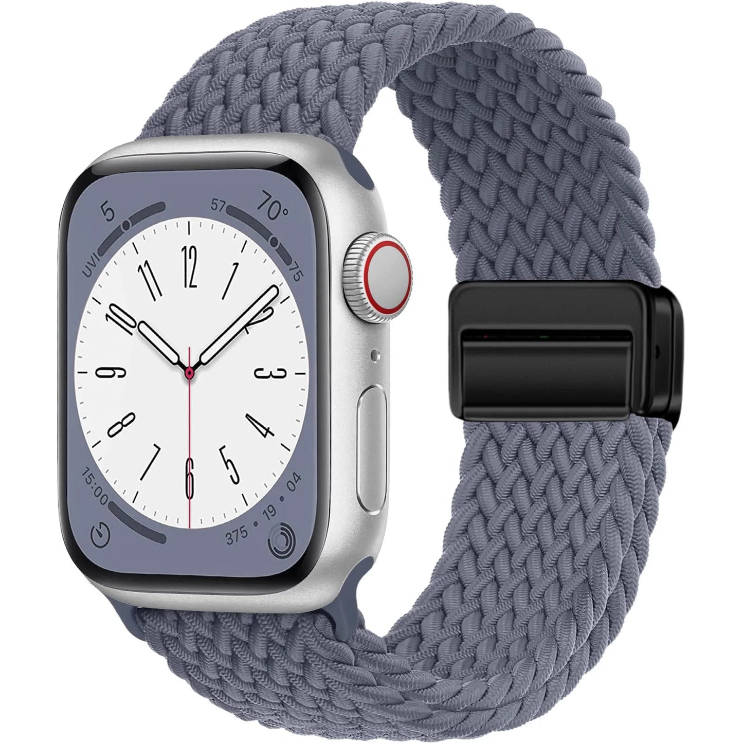 Braided Magnetic Apple Watch Band | Stretchy, Breathable, and Stylish - ZNOVOTECH