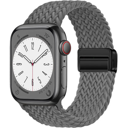 Braided Magnetic Apple Watch Band | Stretchy, Breathable, and Stylish - ZNOVOTECH