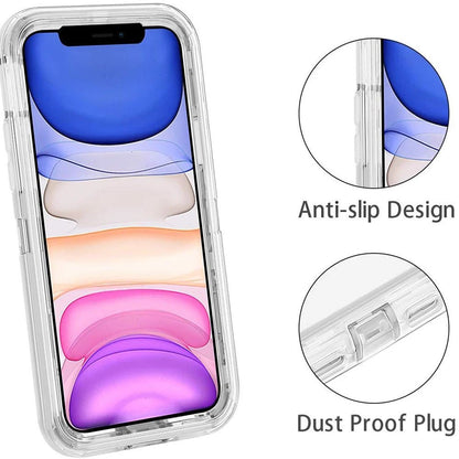 Crystal Clear Shockproof Phone Case | Transparent Slim Cover for iPhone 14, 15, 16, and More - ZNOVOTECH