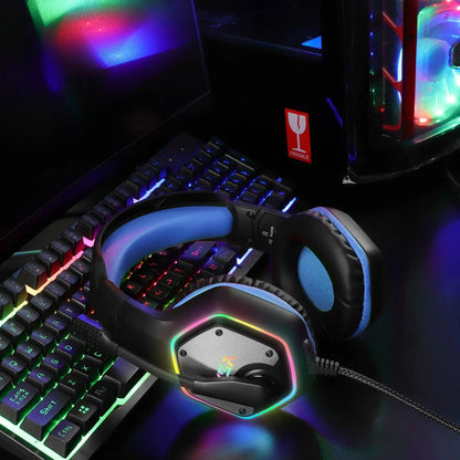 EKSA Wireless Gaming Headset – 7.1 Surround Sound & RGB Lighting - ZNOVOTECH