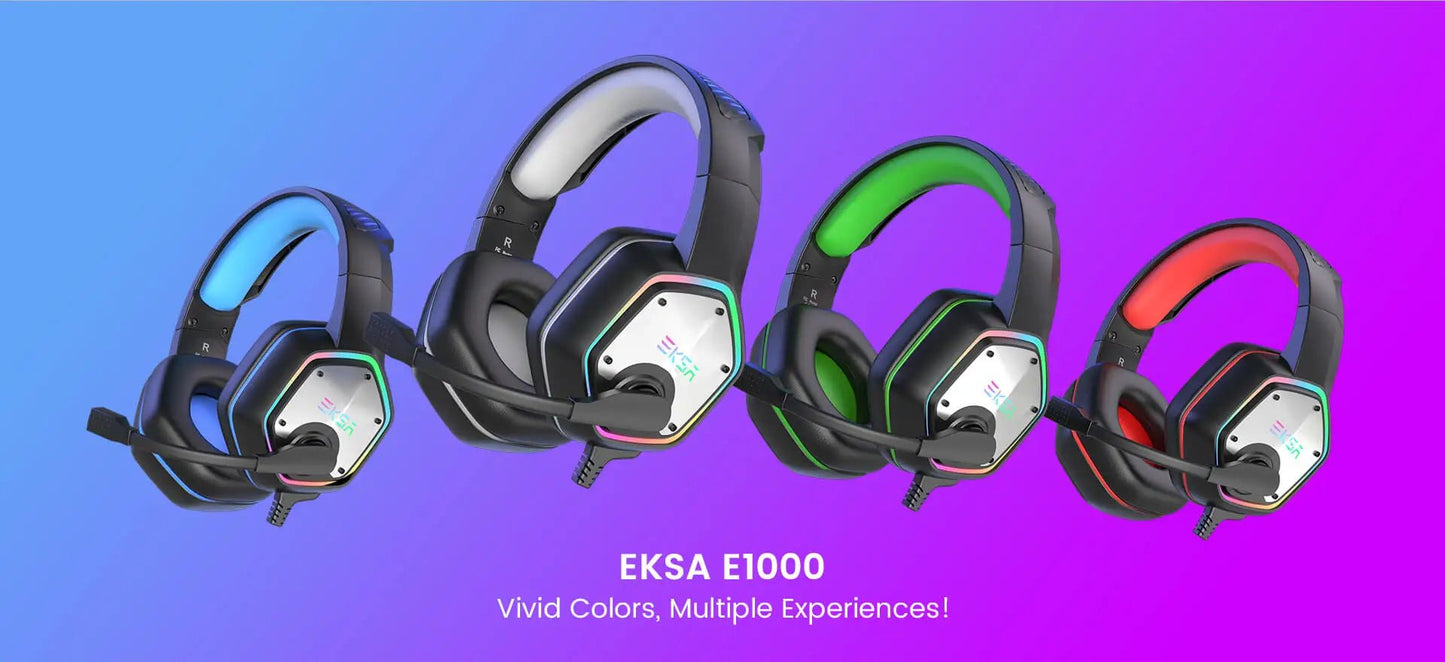 EKSA Wireless Gaming Headset – 7.1 Surround Sound & RGB Lighting - ZNOVOTECH