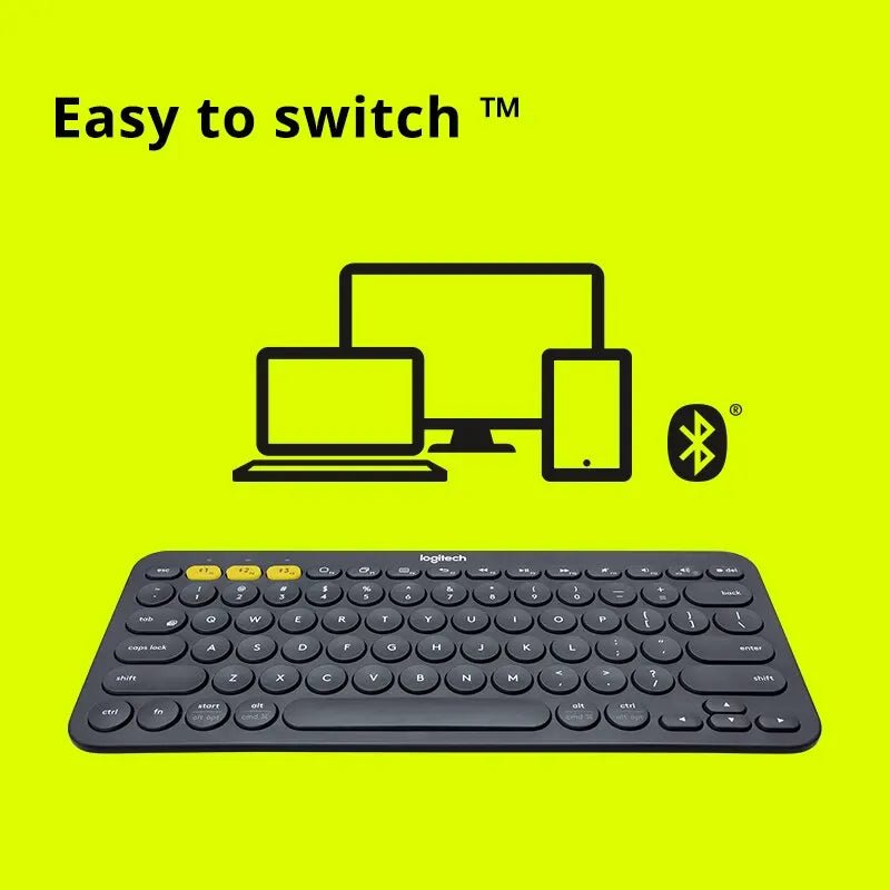 Logitech K380 Wireless Bluetooth Keyboard – Compact & Multi - Device - ZNOVOTECH