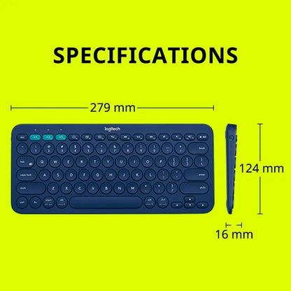 Logitech K380 Wireless Bluetooth Keyboard – Compact & Multi - Device - ZNOVOTECH