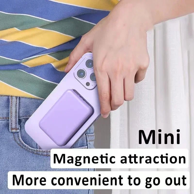 Magnetic Wireless Power Bank 50000mAh | High - Capacity Portable Charger - ZNOVOTECH