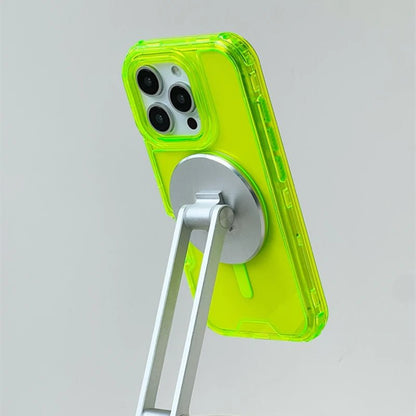 Neon Bumper Shockproof MagSafe Case | Clear Armor Cover - ZNOVOTECH