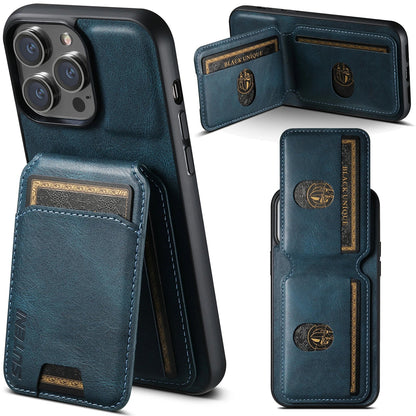 Premium Leather Wallet Phone Case – Magnetic Kickstand & Card Holder - ZNOVOTECH