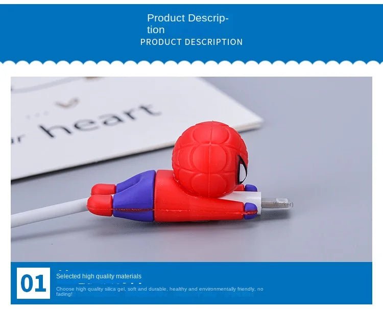 Superhero - Inspired Cable Protectors - ZNOVOTECH